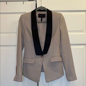 BCBGMaxAzria Tan and Black Blazer